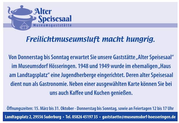 Alter Speisesaal