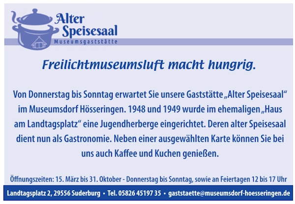 Alter Speisesaal